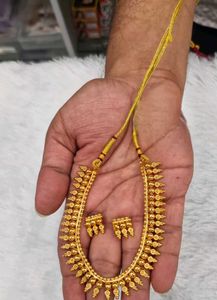 Gold Plated Necklace Set