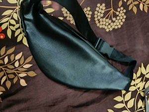 Stylish Black Waist Bag