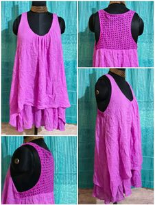 Size L/XL🎁Buy 2 Get 1 Free 🎁 Purple Dress