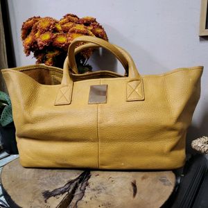 Couronne Tote Bag (Full Leather)