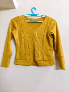 Hand Stitched Sunday Top