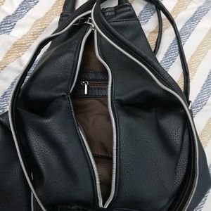 Anabella Sachi Classic Black Backpack