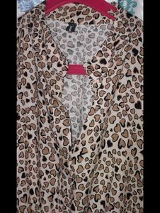 Leopard print Fit &amp; Flare Dress