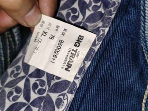 Japanese Brand Osaka Big Train Embroidered Denim