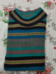 Striped Knit Sweater