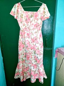 Floral Print Mini Dress