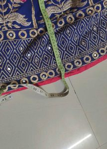 Ethnic gown kids heavy embroidery and mirror work