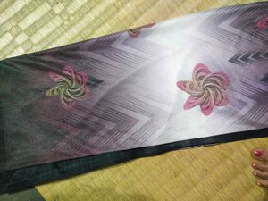 Elegant Floral Saree