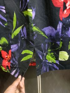 Black Floral Dress