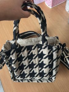 H&amp;M Houndstooth Crossbody Bag