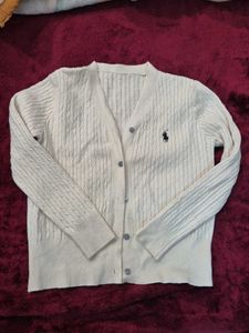 Ralph Lauren Cream Cardigan