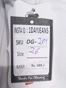DG201Size-26 Slim Jeans