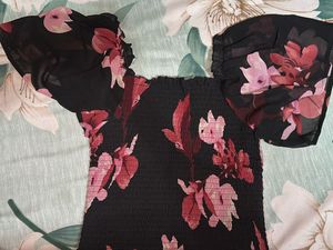 Floral Crop Top