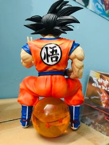 Goku Action Figure With Big Dragon Ball 20 Cm