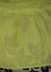 Lime frill tiered beach cami mini dress