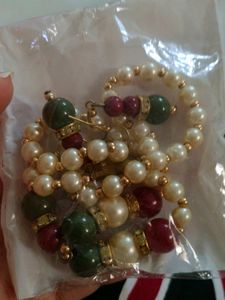 Pearl Set With Earrings