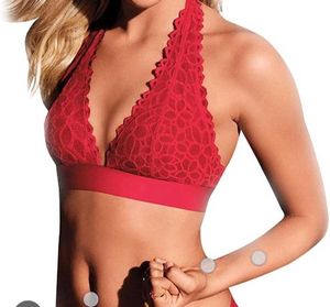 Red Halter Bra