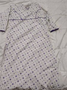 Vintage Floral Print Nightgown