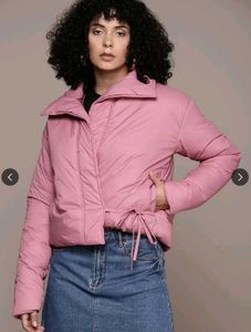 Pink Puffer Jacket