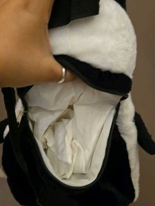 Cute Panda Plush Backpack