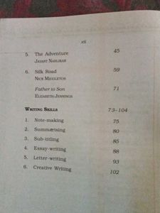 Hornbill Class XI English Textbook