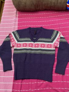 Purple Cute Sweater