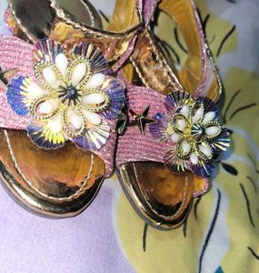 Cute Floral Sandals