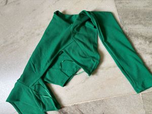 Green Corset Style Top