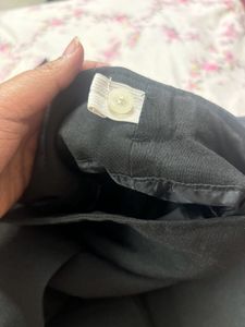 Koren Style Black Mini Skirt With Lace