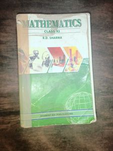 Class 11th RD Sharma Mathematics Book