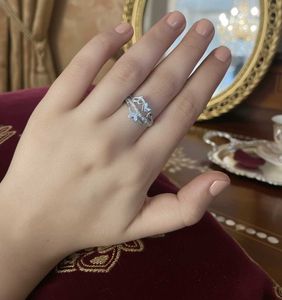 Elegant Silver Love Ring