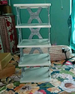Shoe Rack 5 Layer Foldable😲