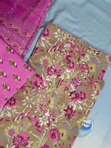 Pure Cotton Suit Set For Women