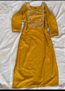 😱SALE! Buy for 220/- Mustard Fancy Kurti