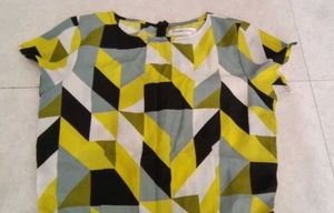 Clearnce Sale Jump Suit Black & Yellow Combination