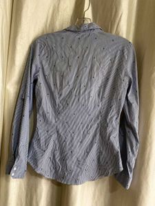 Zara Basic Striped Shirt