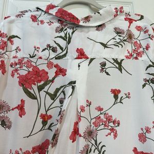 George Imported Rayon Floral Print Top