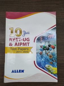 ALLEN NEET-UG & AIPMT PYQ BOOK