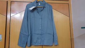 Dark Sea Green Long Sleeve Shirt