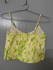 Floral Print Crop Top