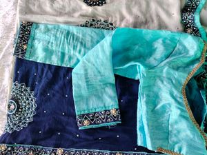 Embroidered Saree