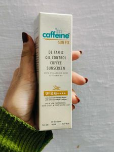 M CAFFEINE SUNSCREEN