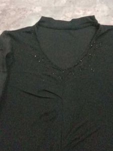 Black Long Sleeve Top