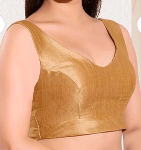 Plus Size Gold Blouse