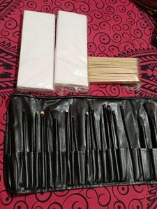 Wax Strip Makeup Brush Spatula