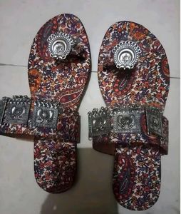 Ethnic Style Floral Sandals