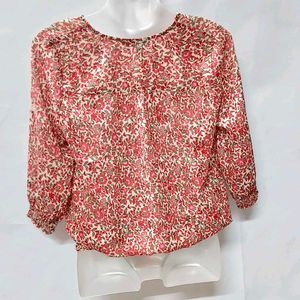 Topsfor Rs.99 Only/ Globus Brand Floral Medium Top