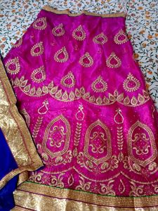 Mesmerizing Rose Lehanga Choli