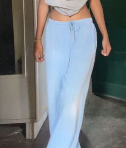 Blue Velvet Joggers