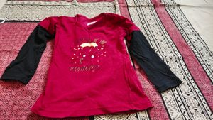 Girls Full Hand Tshirts